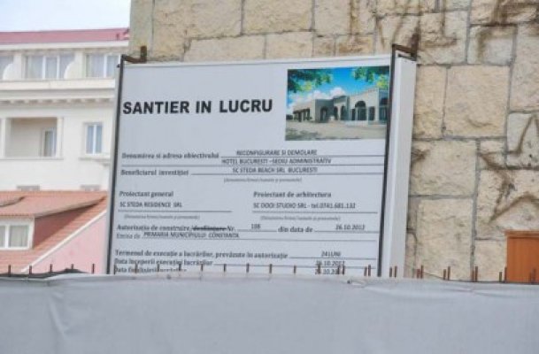 Şantierul Mamaia: un hotel de 5 stele a fost demolat, apare altul în loc!